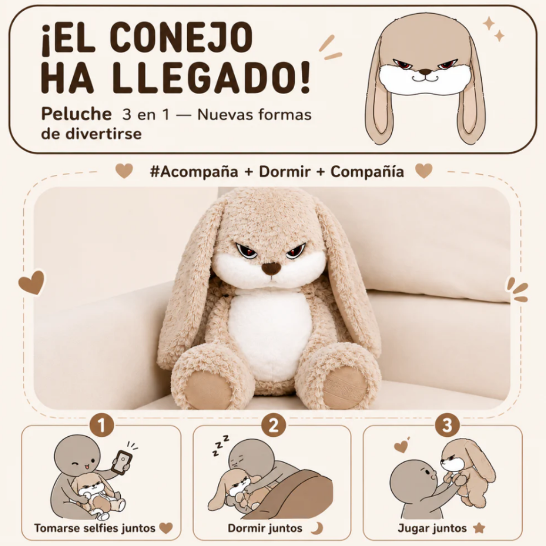 Grumpy™ El Peluche Gruñón Y Adorable