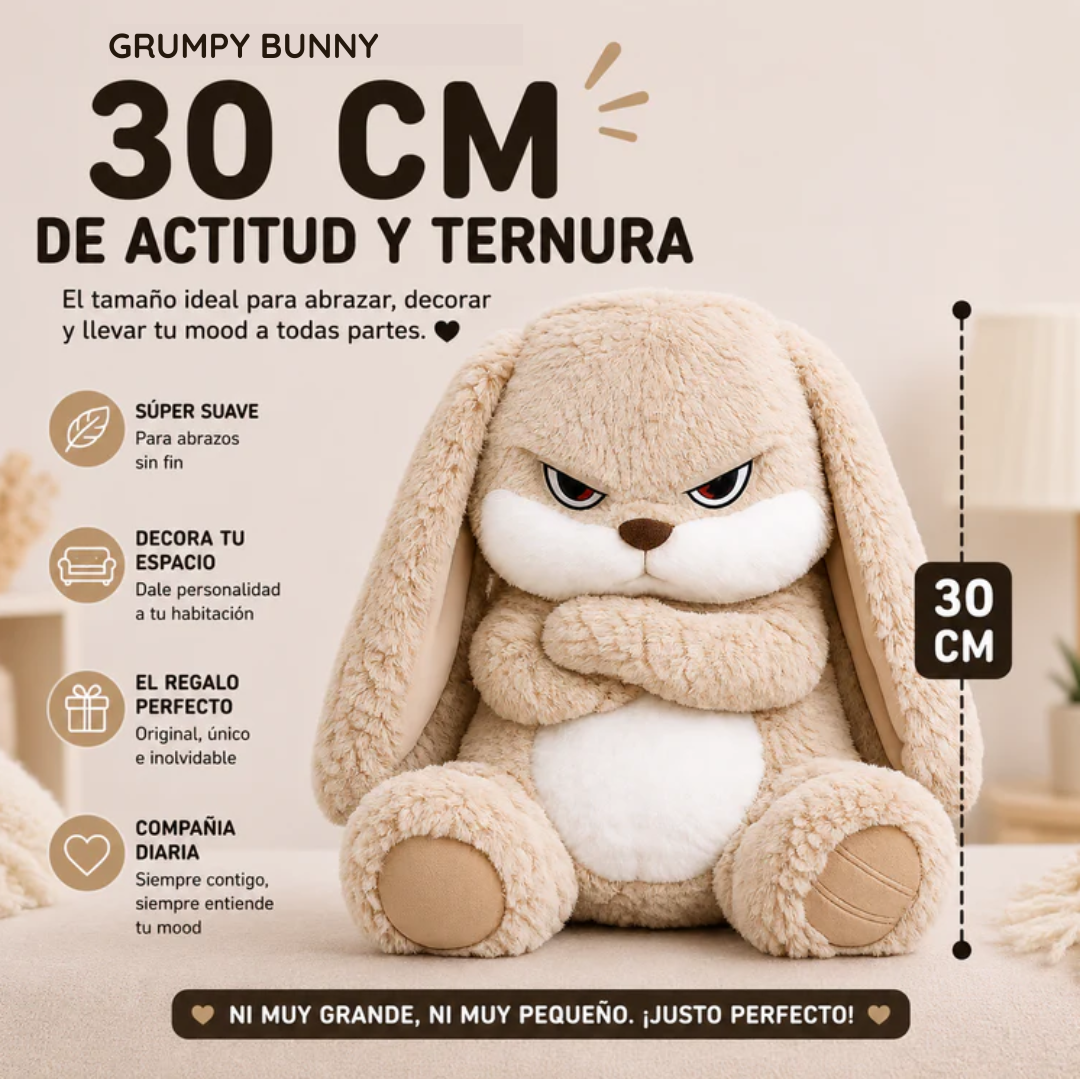 Grumpy™ El Peluche Gruñón Y Adorable
